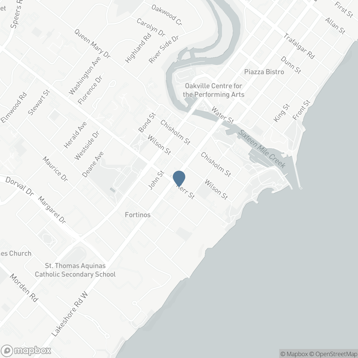 86 LAKESHORE ROAD W, Oakville, Ontario L6K 3A2